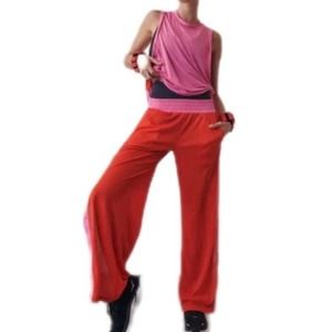 NWT $128 FREE PEOPLE FP Movement Nothing But Net Set Flambe Combo Size S